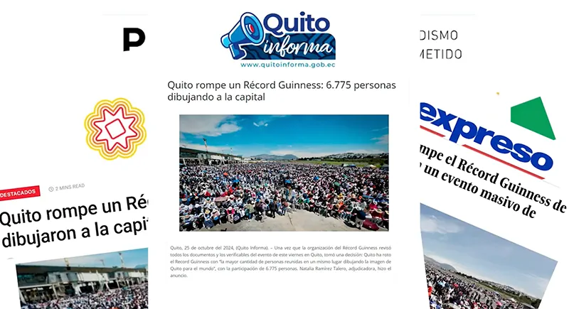 Quito Turismo — Récord Guinness #EstoEsQuito